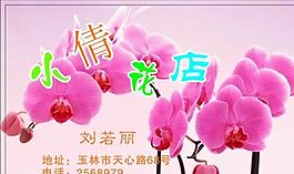 名片模板 花卉礼品 平面设计_0887
