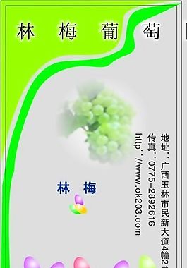 名片模板 蔬菜水果 平面設(shè)計(jì)_0974