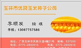 名片模板 蔬菜水果 平面設(shè)計(jì)_0976