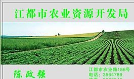名片模板 農(nóng)林化工 平面設(shè)計(jì)_1545