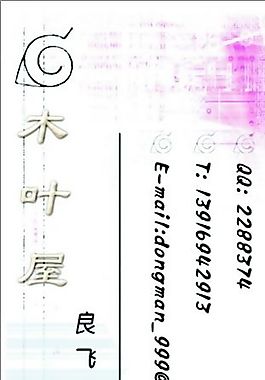 藝術(shù)類 名片模板 CDR_2011