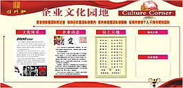 企業(yè)文化展板