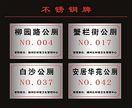 不銹鋼路牌