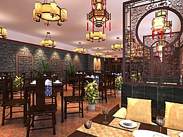 中式餐館設計