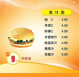 香辣雞腿堡