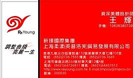 投資管理貿(mào)易類(lèi) 名片模板 CDR_2772