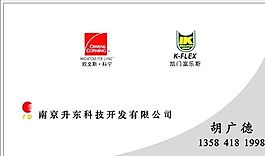網(wǎng)絡(luò)科技類 名片模板 CDR_2960