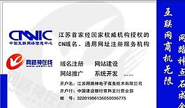 網(wǎng)絡科技類 名片模板 CDR_2990