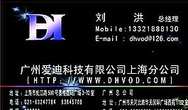 網(wǎng)絡(luò)科技類 名片模板 CDR_2996