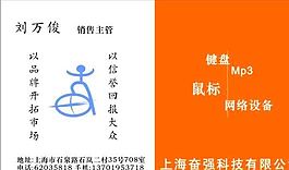 網(wǎng)絡(luò)科技類 名片模板 CDR_3005