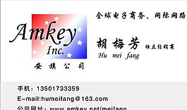 網(wǎng)絡(luò)科技類 名片模板 CDR_3078