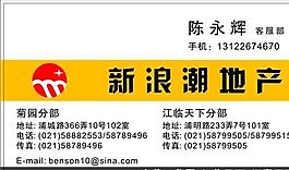 房產(chǎn)類 名片模板 CDR_4108