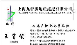 房產(chǎn)類 名片模板 CDR_4129
