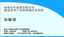 知名企業(yè) 名片模板 CDR_0066
