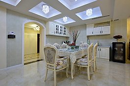 白色餐桌設(shè)計(jì)