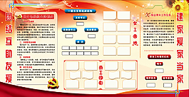 工会展板