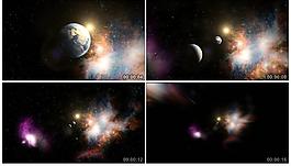 穿越宇宙星空高清視頻素材