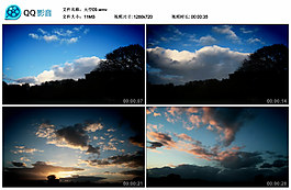 天空視頻素材