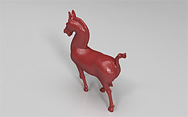 小馬3D打印模型