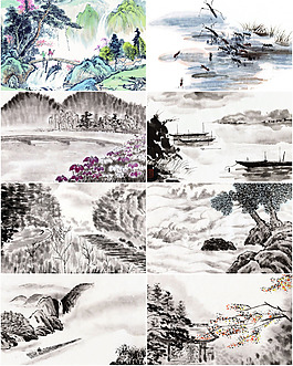 国画背景图