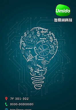 园区企业展示牌
