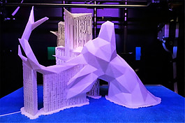鹿頭3D打印模型