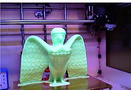 美國(guó)鷹3D打印模型