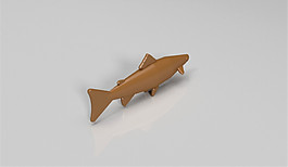 魚(yú)誘餌3D打印模型