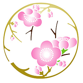 日本矢量素材.花草.動(dòng)物