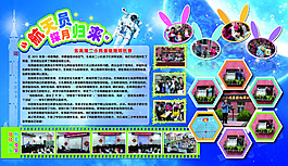 學(xué)校照片展板