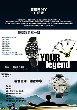 淘寶品牌手表詳情頁模板設(shè)計