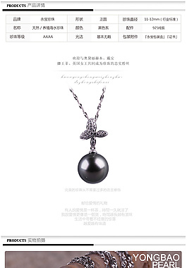淘寶時(shí)尚首飾詳情頁(yè)模板設(shè)計(jì)