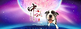 中秋節(jié)海報(bào)淘寶首頁(yè)寵物海報(bào)