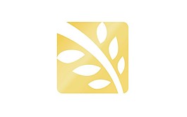 金黃色小麥 標志設(shè)計  logo圖標
