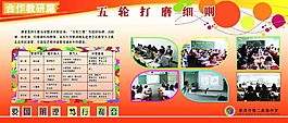 學校展板  表格   照片展板
