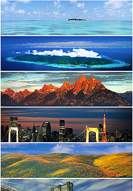 世界风景背景