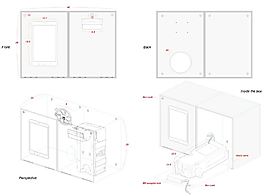 矢量設計-收鈔機控制展板素材