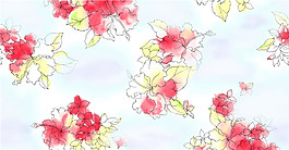 花朵設(shè)計psd分層素材