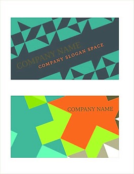 企業(yè)名片設(shè)計模板