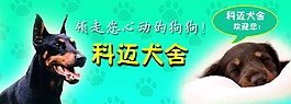 犬舍banner素材