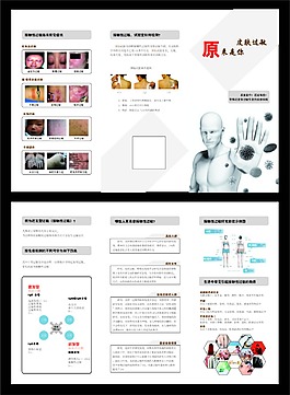 接觸性皮膚過(guò)敏三折頁(yè)宣傳折頁(yè)