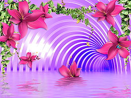 3D背景墻