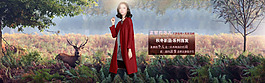 冬季大牌女裝外套海報(bào)
