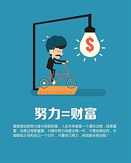 辦公室勵志標(biāo)語海報