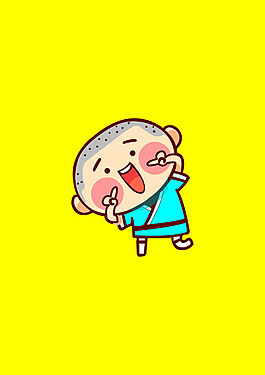 可愛的小和尚