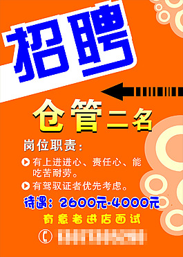 招聘海報(bào)
