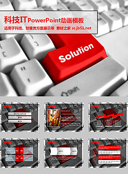 動態創意PPT模板