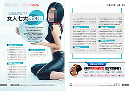 靜脈曲張 不育硬廣 美女 醫療雜志 婦科