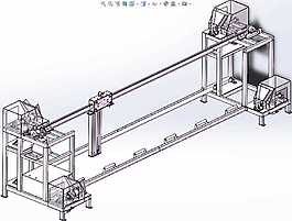 清洗機SW設計機械模型