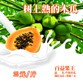 水果木瓜網頁圖片可更改